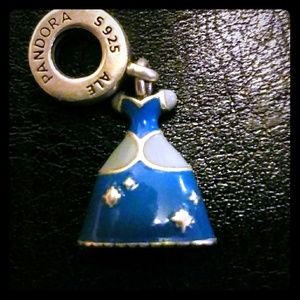 Pandora Cinderella Princess Dress Charm
